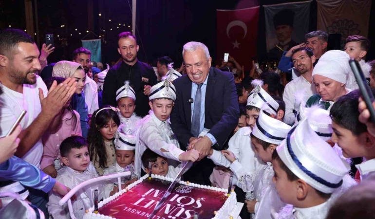Nilüfer Belediyesi’nin Sünnet Şöleni 230 çocuğu buluşturdu
