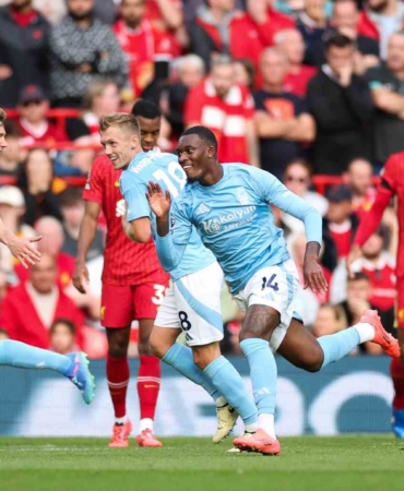 Nottingham Forest, 55 yıl sonra Liverpool’u deplasmanda yendi