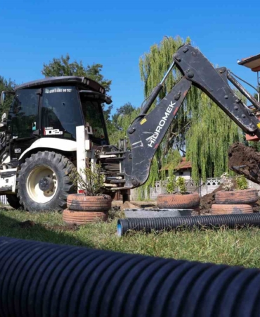 O mahallenin altyapısı artık daha güçlü