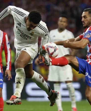 Olaylı Madrid derbisinde kazanan çıkmadı