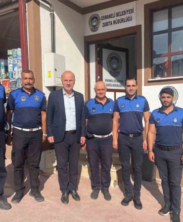 Osmaneli’nde Zabıta Haftasını kutlandı