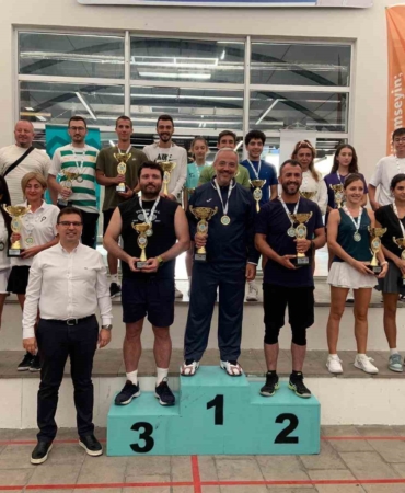 Raket Sporları Turnuvası’nda kazananlar belli oldu
