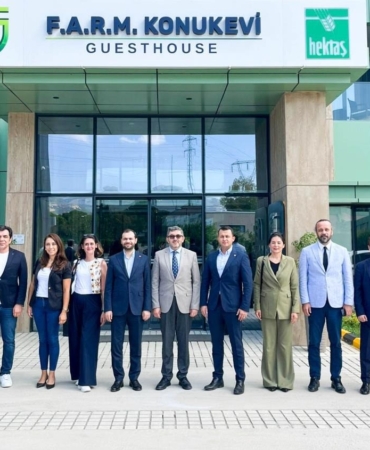 Rektör Kaplancıklı, Tarımsal İnovasyon, Eğitim ve Deneyim Merkezini ziyaret etti