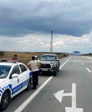 Saray’da trafik denetimleri