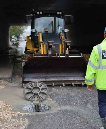 SASKİ, kuvvetli sağanak yağışa karşı teyakkuza geçti