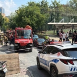 Şişli’de bir plazada yangın paniği