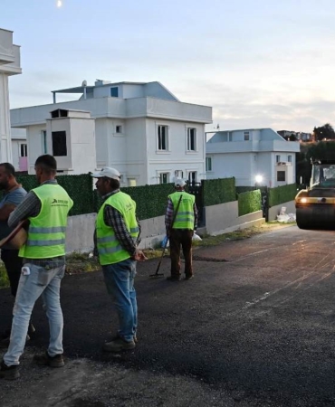 Süleymanpaşa’da yol harekâtı sürüyor
