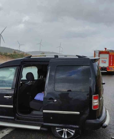 Susurluk’ta trafik kazasında 3 kişi yaralandı