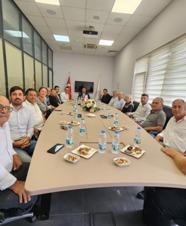 Tarihi Alan Başkanı İsmail Kaşdemir, muhtarlarla bir araya geldi