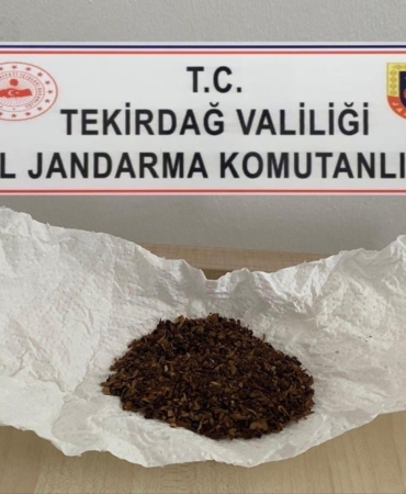 Tekirdağ’da Jandarma operasyonları: Uyuşturucu ve silah ele geçirildi