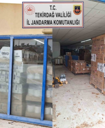 Tekirdağ’da kaçak içki operasyonunda 43 bin 102 şişe şarap ele geçirildi