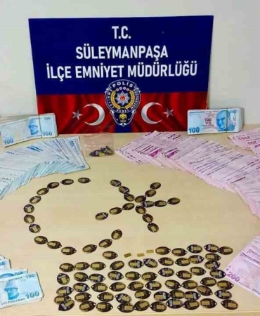Tekirdağ’da sahte altın operasyonu