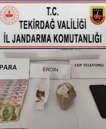 Tekirdağ’da uyuşturucu operasyonları: Eroin ve bonzai ele geçirildi