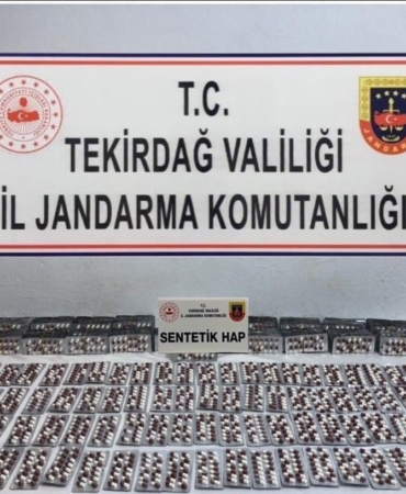 Tekirdağ’da uyuşturucu operasyonlarında çok sayıda madde ele geçirildi