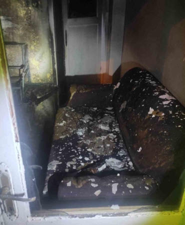 Tekirdağ’daki ev yangıyla ilgili 1 gözaltı