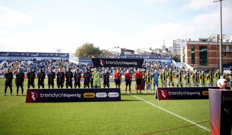 Trendyol Süper Lig: Kasımpaşa: 0 - Fenerbahçe: 0