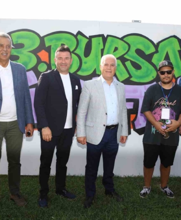 Türkiye’nin en büyük ‘Graffiti Şenliği’ Bursa’da