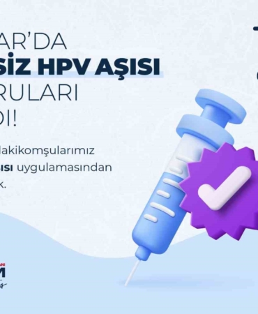 Üsküdar’da ücretsiz uygulanacak HPV aşısı için başvurular alınmaya başladı