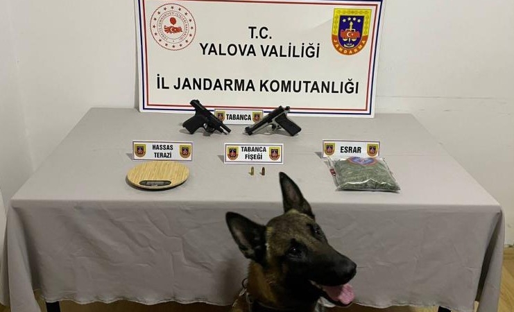 Yalova’da uyuşturucu operasyonu: 1 gözaltı
