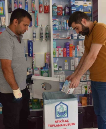 Yıldırım’da atık ilaçlar çöpe gitmiyor