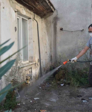 Yıldırım’da ilaçlama çalışmaları devam ediyor