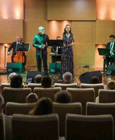 Ziya Taşkent anısına adını taşıyan salonda unutulmaz bir gece