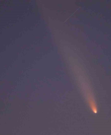 80 bin yılda bir görülen kuyruklu yıldız Lüleburgaz’da görüntülendi