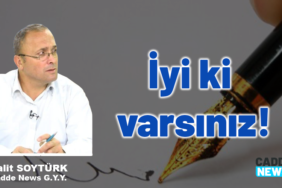 HALİT SOYTÜRK KÖŞE YAZISI