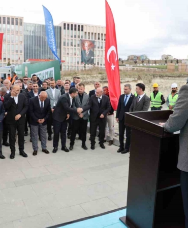 Arnavutköy’de Namazgah Camii’nin temeli atıldı