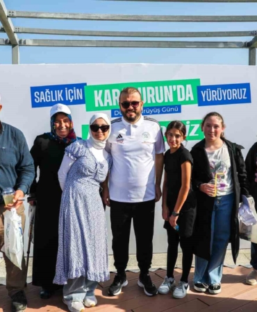 Arnavutköylüler Dünya Yürüyüş Günü’nde sağlık için yürüdüler