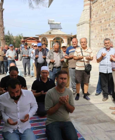 Ayvalık’ta yağmur duası