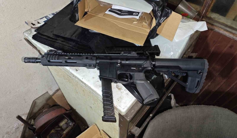 Bahçelievler’de illegal silah atölyesine operasyon düzenlendi