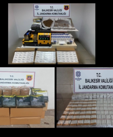 Balıkesir İl Jandarma Komutanlığı’ndan kaçakçılık ve organize suçlara büyük darbe