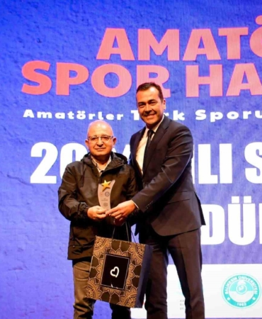 Balıkesir’de ’En Başarılı Spor Muhabiri’ ödülü İHA’ya