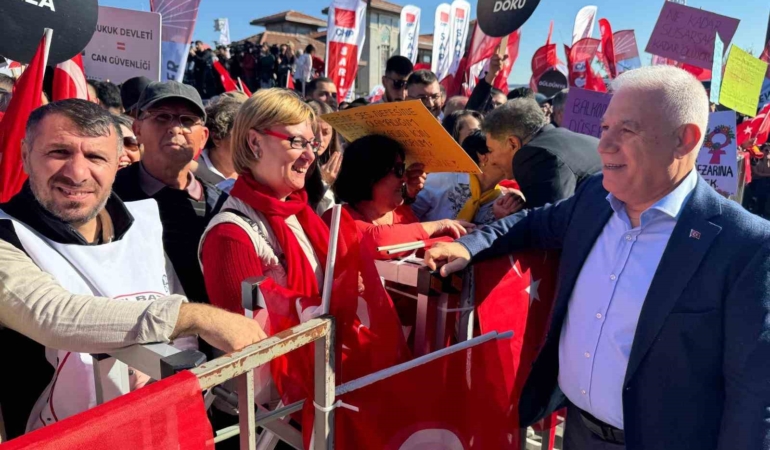 Başkan Bozbey’den teröre ve şiddete karşı yaşam hakkına destek