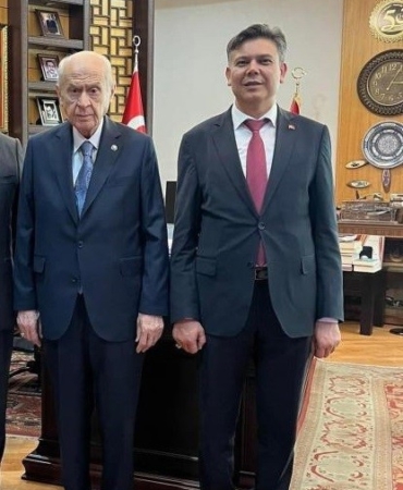 Başkan Durgut, MHP lideri Bahçeli ile bir araya geldi