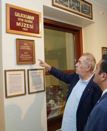 Başkan Güney’den 119. kuruluş yıl dönümünü kutlayan Galatasaray’a anlamlı ziyaret