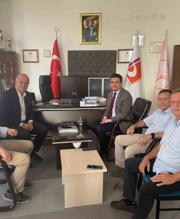 Başkan Torun, okul müdürüne görevinde başarılar diledi