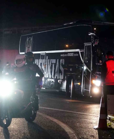 Beşiktaş kafilesi RAMS Park’ta