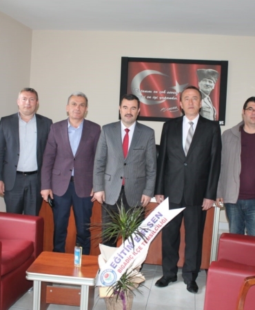 Bigadiç’te İlçe Milli Eğitim Müdürü Şinasi Özulus göreve başladı