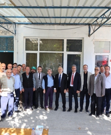 Bilecik’te ‘Birlikte Üretim Modeli’ çerçevesinde çiftçi bilgilendirildi