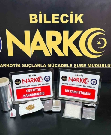 Bilecik’te eş zamanlı uyuşturucu operasyonu