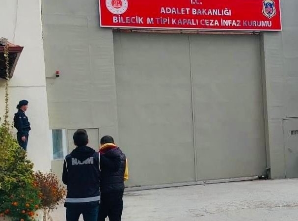Bilecik’te kesinleşmiş hapis cezası ile aranan şahıs yakalandı
