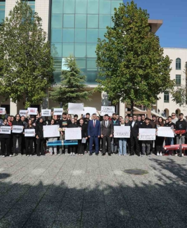 BTÜ öğrencilerinden TUSAŞ’a yapılan terör saldırısına tepki