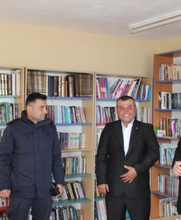 Bu köyde 3 ayda bin 327 kitap toplanarak, kütüphane oluşturuldu