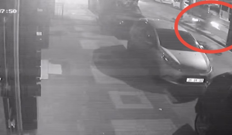 Bursa’da 1 kişinin öldüğü kaza güvenlik kamerasında