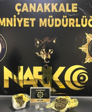 Çanakkale’de uyuşturucu operasyonu: 1 tutuklama
