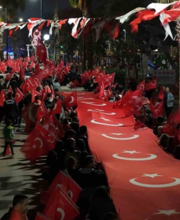 Cumhuriyetin 101. yılı Büyükçekmece’de coşkuyla kutlandı