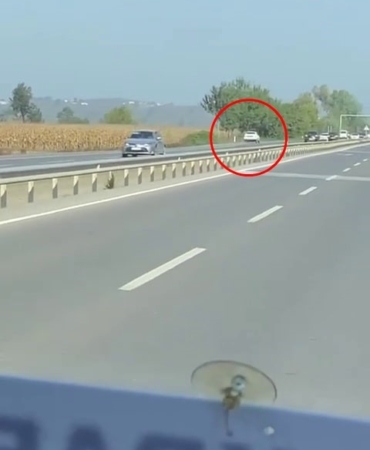 D-650’de ters yönde ilerledi, trafiği böyle tehlikeye attı