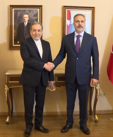 Dışişleri Bakanı Fidan, İranlı mevkidaşı Abbas Erakçı ile görüştü